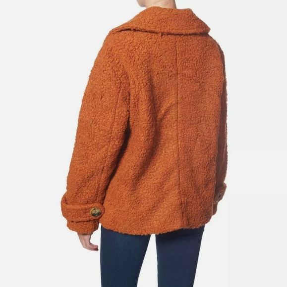 Free People Soft Faux Shearling Warm Tendy Coat M - Picture 4 of 15